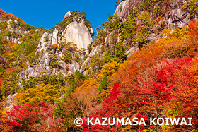 昇仙峡覚円峰　山梨県　11月