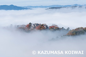 備中松山城　岡山県　11月