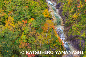 城ヶ倉渓谷　青森県　10月