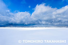 内灘海岸　石川県　3月