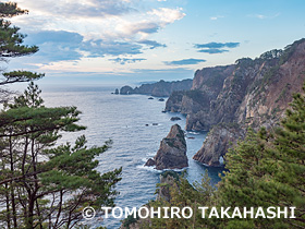 北山崎　岩手県　12月