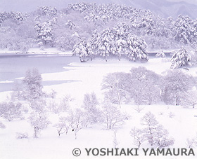 小野川湖　福島県　2月