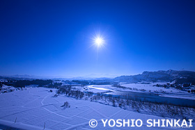 信濃川 新潟 2月