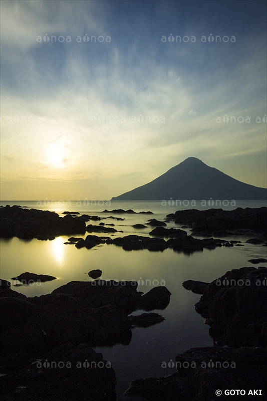 開聞岳　鹿児島県