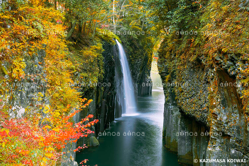 高千穂峡　宮崎県　11月